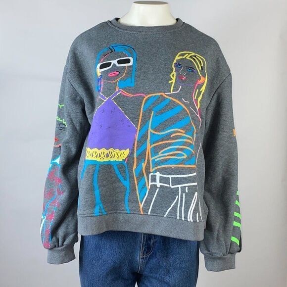 ZARA PRINTED GIRLS SWEATSHIRT  - Picture 3 of 14